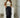 Black Mineral Wash Cotton Cargo Pants