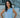 Soft Blue Sleeveless Round Neck Ribbed Top