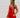 Ruby Red Flounce & Flow Romper