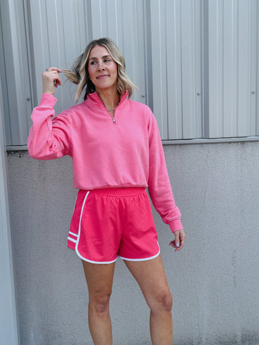 Flamingo Pink Tiger Short