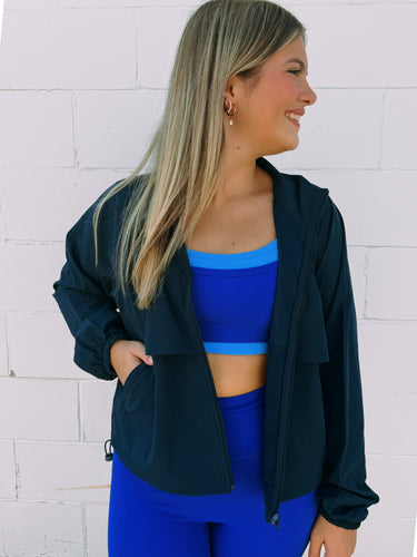 Blue Thunder Swift Move Windbreaker Active Jacket