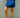 Royal Blue Mini Pleated Tennis Skort