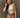 Brown High Waist Tennis Skort