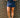 Navy High Waist Tennis Skort