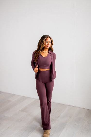 CORE Ascend Flare Legging Mocha