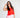 Ruby Red Snapflair Cropped Tank