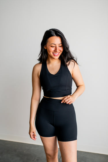 CORE Pulse Biker Short 5" Black