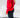Red Garney Varsity Colorblock Fleece Crewneck