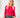 Garnet Red Long-Sleeved Micro-Ribbed Top