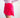 Flamingo Pink Butter Crossover Skort