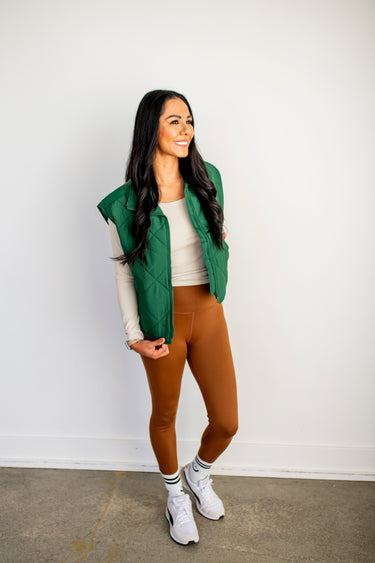 Cocoa Dust Essential Solid Leggings