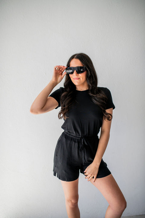 Casual Terry Romper