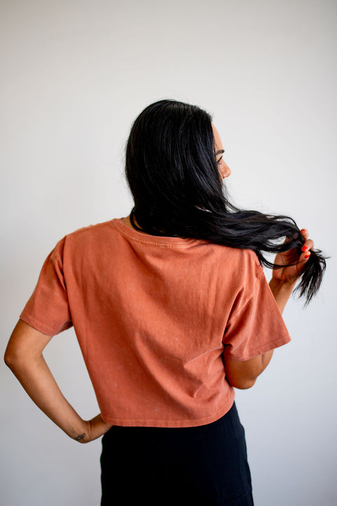 Casual Cropped T-Shirt