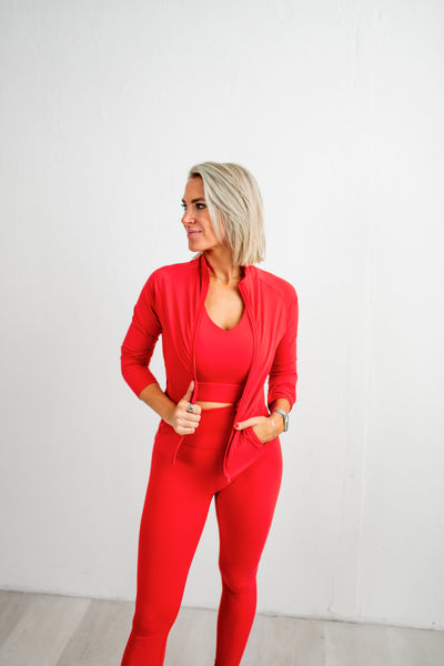 CORE Elevate Jacket Red