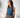Midnight Navy Micro-Ribbed Athleisure Tank Top