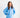Denim Drift Sculpt Half Zip Pullover