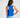 Deep Indigo Snapflair Cropped Tank
