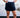 Black Cargo Active Skort