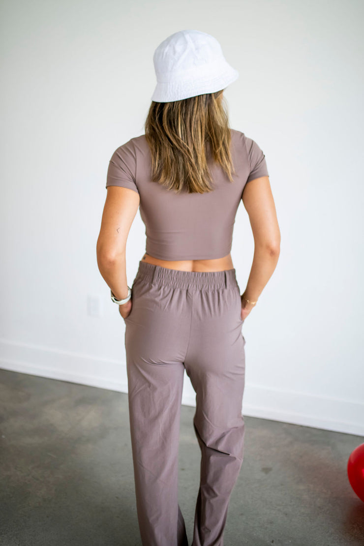 Tailored Wide Leg Pants