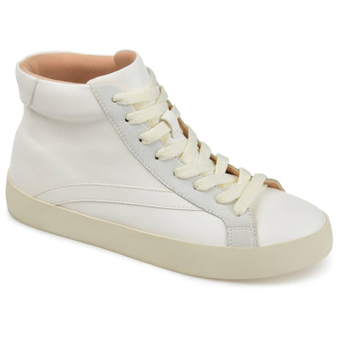 The Joselyn White Hightop Sneaker